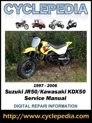 cover image of Suzuki JR50/Kawasaki KDX50 1997-2006 Service Manual